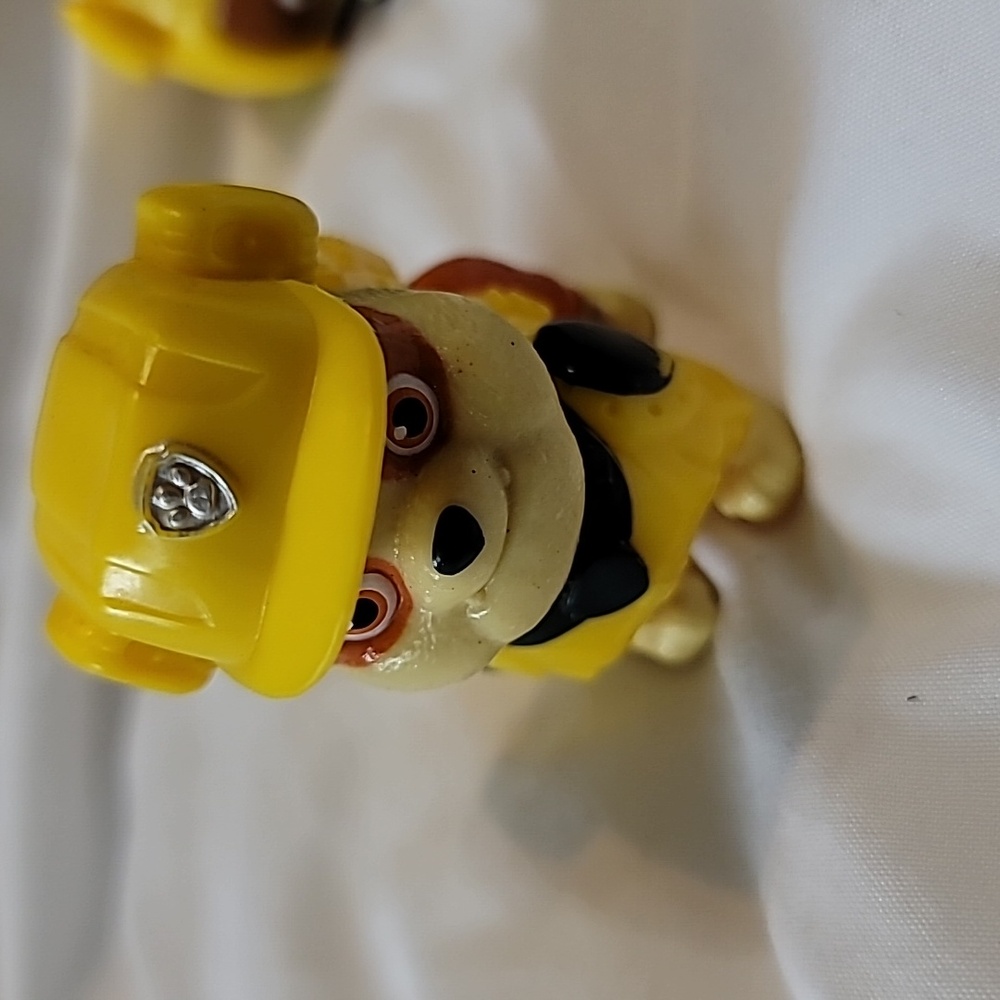 Paw Patrol Pups RUBBLE Figure(YELLOW PACK)